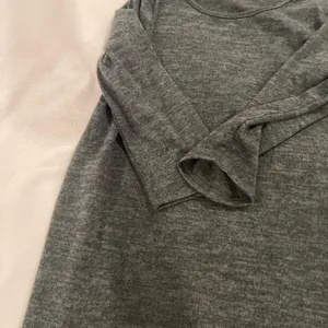 Cozy Gray Ruffle Hem Dress thumbnail 3
