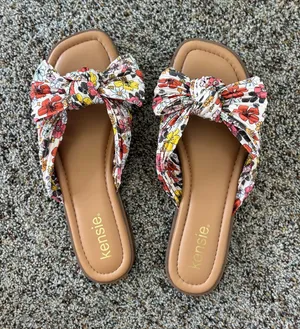Kensie bow sandals  thumbnail 1