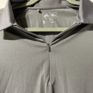 Adidas 3/4 Sleeve Quarter Zip Size Small thumbnail 3
