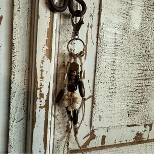 Handmade Bohemian Beaded Key Holder thumbnail 3
