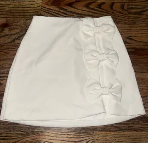 American Threads white skirt  thumbnail 1