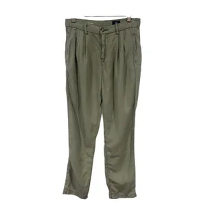 Women’s AG Adriano Goldschmied The Evan Khakis Green 25R Minimalist Preppy thumbnail 2