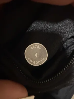 lululemon athletica black flared skater athletic skort thumbnail 3