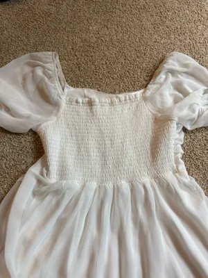 Altar'd State White Dress Mini thumbnail 4