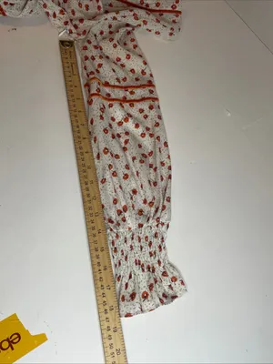 Nasty Gal Plant You See Maxi Dress, Size 4 Deep V-neck Floral Retro 70s Inspired thumbnail 9