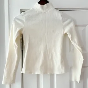 Anthropologie Maeve Cream Turtle Neck Ling‎ Sleeve Tee Size Extra Small NWOT thumbnail 3