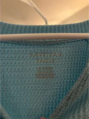 American Eagle waffle knit long sleeve thumbnail 2