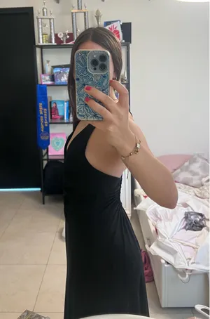 Elegant Black Maxi Dress thumbnail 3
