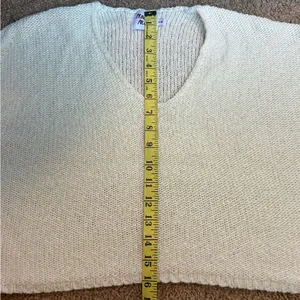 Princess Polly Cream Sweater for Women Size Small/Medium thumbnail 7