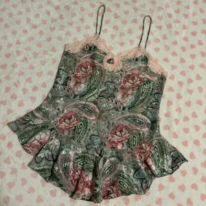 Victoria’s Secret vintage lace lingerie slip dress gold label Size medium thumbnail 1
