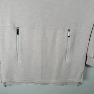 Varley‎ Bayliss Zipper Pocket Sweatshirt Tunic Womens Size Small Pink Athleisure thumbnail 3