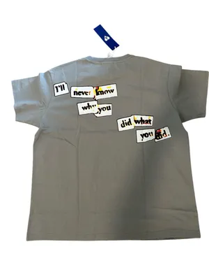 Aelfric Eden Graphic Washed T-Shirts Oversized Tee Shirt, Unisex, Small, NEW thumbnail 3