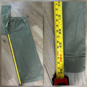 Gap Womens Pants Green Size Large Easy Pant Wide Leg Utility Cotton Blend thumbnail 11