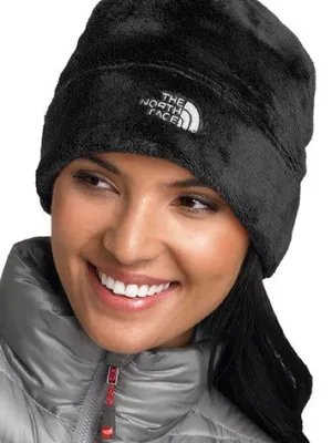 The North Face Unisex Denali Thermal Black Fleece Beanie, OS thumbnail 2