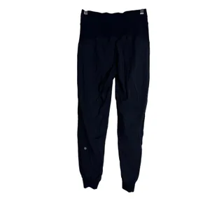 Lululemon Jogger Pants Women's Beyond the Studio Seersucker black size 4 gym thumbnail 6