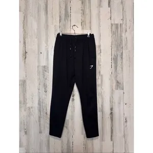 Gymshark Black Training Joggers Womens Size Small S Tapered Sweatpants Athletic thumbnail 6