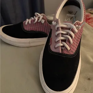Vans Pink and Black Casual Sneakers thumbnail 1