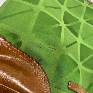 Vintage Y2K Nine & Co. Green Shoulder Bag Vegan Leather Bohemian Boho 2000s thumbnail 4
