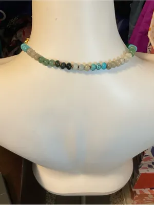 Multicolor Beaded Necklace thumbnail 2