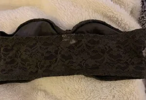 Dark Gray Lace Bandeau thumbnail 2