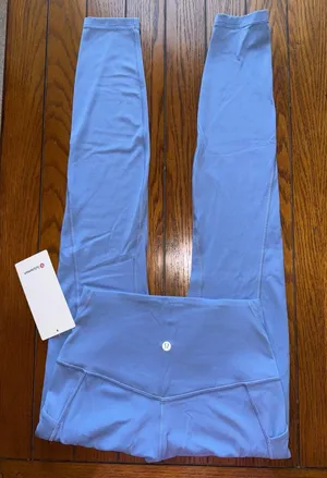 Lululemon Align With Pockets High Rise 28” Prep Blue Size 6 NWT thumbnail 1