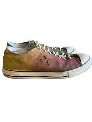 Vintage Converse One Star Rainbow Gradient Low Top Sneakers Women’s Size 10 thumbnail 4