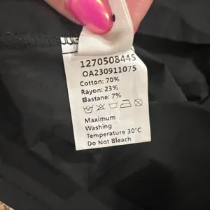COMMENSE Leisure Pockets Long Sleeve Long Dress COLOR - Black, size large NWT thumbnail 11