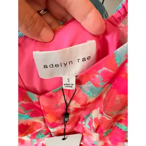 Adelyn Rae Sydney Gathered Mini Dress Womens Rose Coral Small thumbnail 6