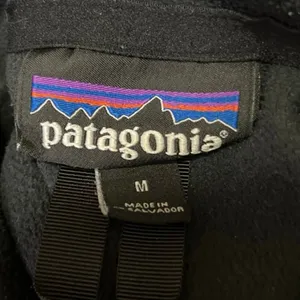 Patagonia Womens Black Iconiq Capital Zip Fleece High Neck Sweater Jacket Top M thumbnail 6