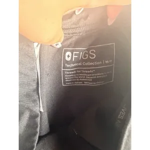 Figs Technical Collection Zamora Jogger Scrub Pants in Black Size Medium Pet thumbnail 4