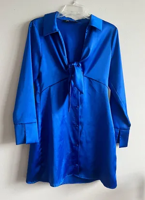 Zara Satin Dress thumbnail 1