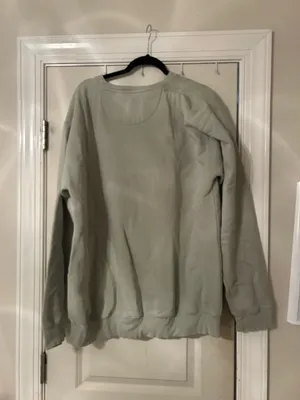 Faith Can Move Mountains Etsy Army Green Sweatshirt thumbnail 3
