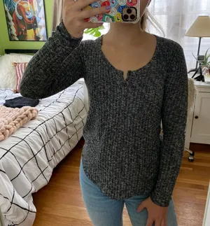 Abercrombie Knit Henley thumbnail 4