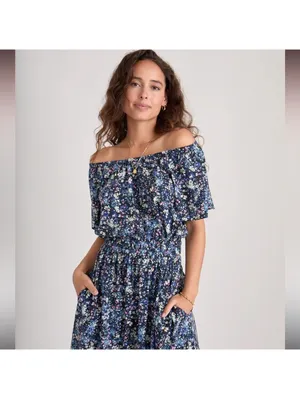 Marina Layer NWT Size XL Charlotte Maxi Dress thumbnail 2