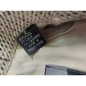 Vintage Linda Allard Ellen Tracy Blazer 8 Tan Wool Silk Cashmere Plaid Jacket thumbnail 7