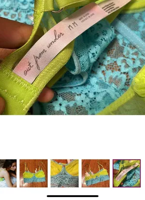 Urban Outfitters NWT Out From Under Naomi Longline Lace Bralette thumbnail 5