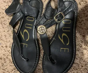 sandals Black Size 6.5 thumbnail 2