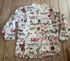 Cambridge Country Store Vintage Christmas Sweatshirt Size M small stain in pic thumbnail 1