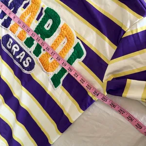 Men’s / Women’s Mardi Gras Long Sleeve Striped Top Size XL #260444 thumbnail 4