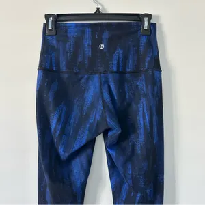 Lululemon Wunder Under Roll Down High Rise Night Sky Harbor Leggings 31in 6 thumbnail 4