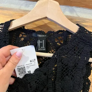 Forever 21 Crochet Sweater-Knit Crop Top thumbnail 4