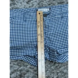 Vintage Y2K Abercrombie & Fitch Gingham Plaid Low Rise Micro Shorts Women Size 2 thumbnail 14