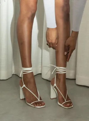 Princess Polly White Billini Virden Heels thumbnail 2