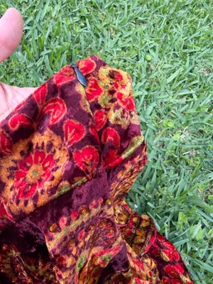 Vintage Temptation NWT Velvet Tapestry Midi Skirt Boho Festival Y2K Medium thumbnail 6
