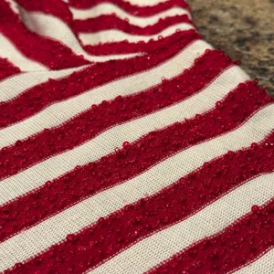 Talbots 3/4 Sleeve Top Striped Sequin Preppy Nautical Red White Plus Size 3X thumbnail 11