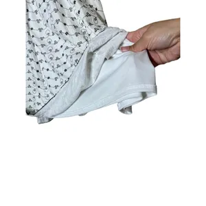 REQUIREMENTS‎ Womens Size S White Black Vintage Y2K Boho Chic thumbnail 3