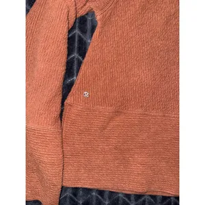 Lululemon Women Retreat Yourself Pullover Sweatshirt Heather Rustic Clay Sz M/L thumbnail 5