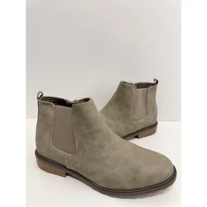 White Mountain Boots Chelsea Style Size 8.5 Womens Taupe Side‎ Zip Booties thumbnail 5