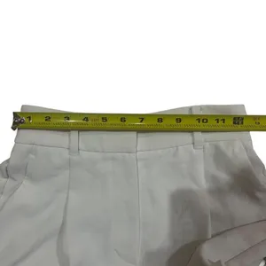 Aritzia Wilfred White High-Waisted Pleated Trousers thumbnail 3