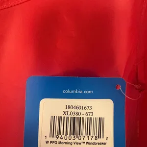 Columbia PFG Morning View Windbreaker Rain Jacket Size Medium New With Tags thumbnail 8